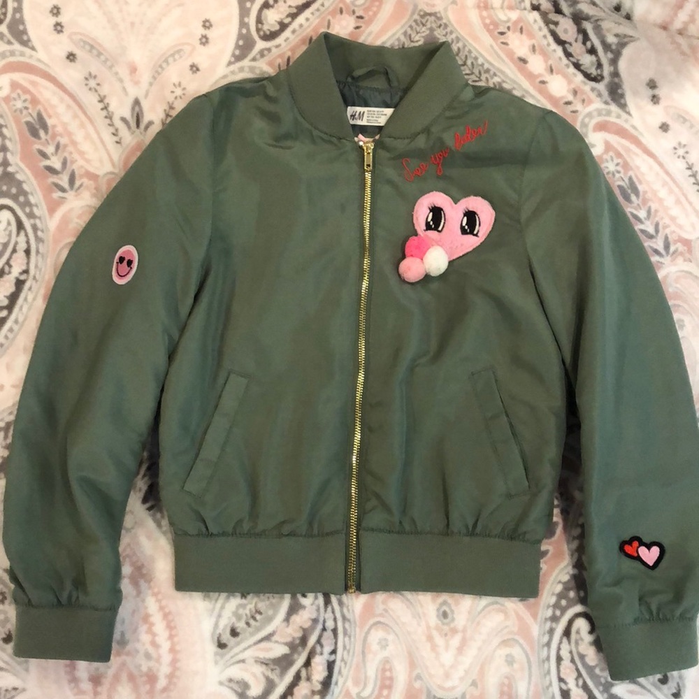 Girls H&M bomber jacket